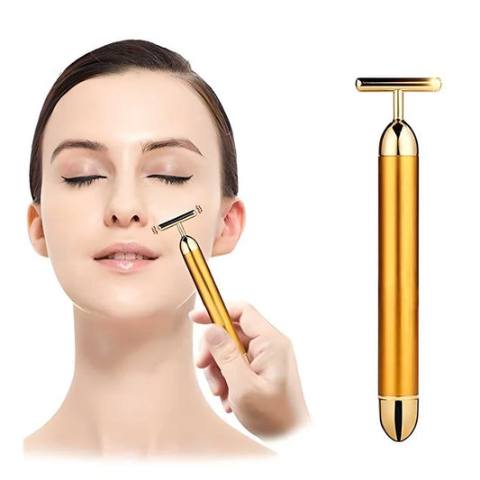 24K Electric Facial Massage Roller