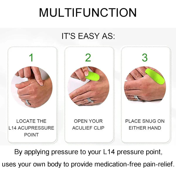 Sugar Control LI4 Acupressure Point Clip | Buy 1 Get 1 Free