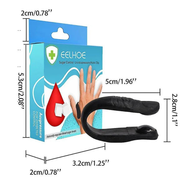 Sugar Control LI4 Acupressure Point Clip | Buy 1 Get 1 Free