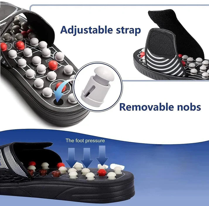 Acupressure Foot Massager Slippers for Pain Relief