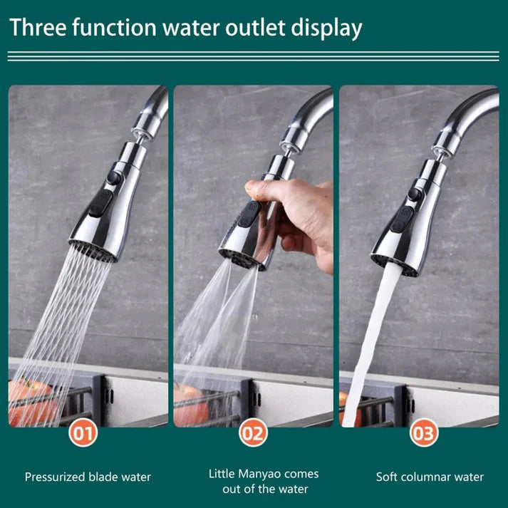 3-Mode Premium Kitchen Sink Faucet