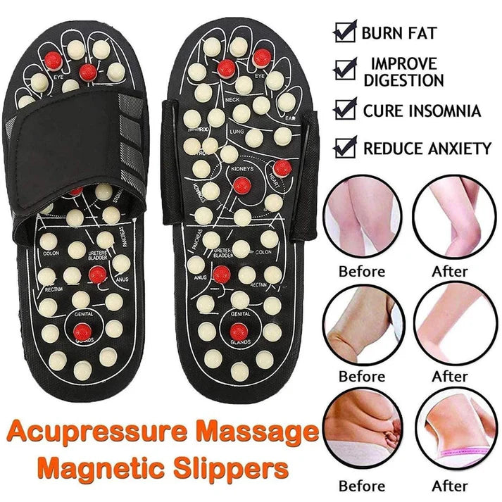 Acupressure Foot Massager Slippers for Pain Relief